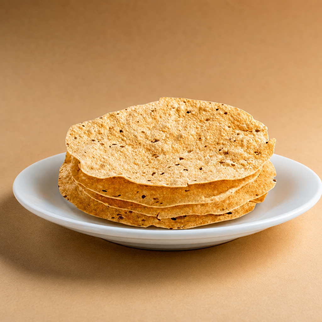 Papadum.