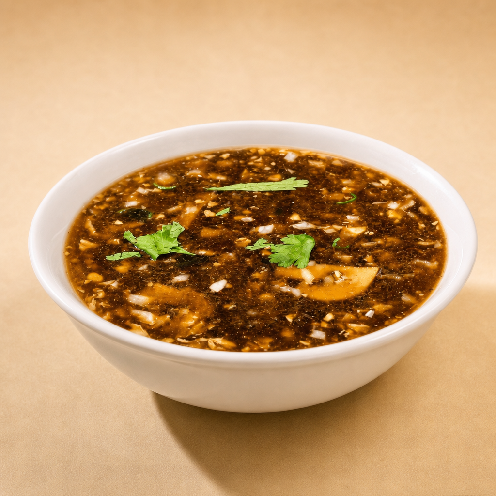 Shrimp Manchow Soup.