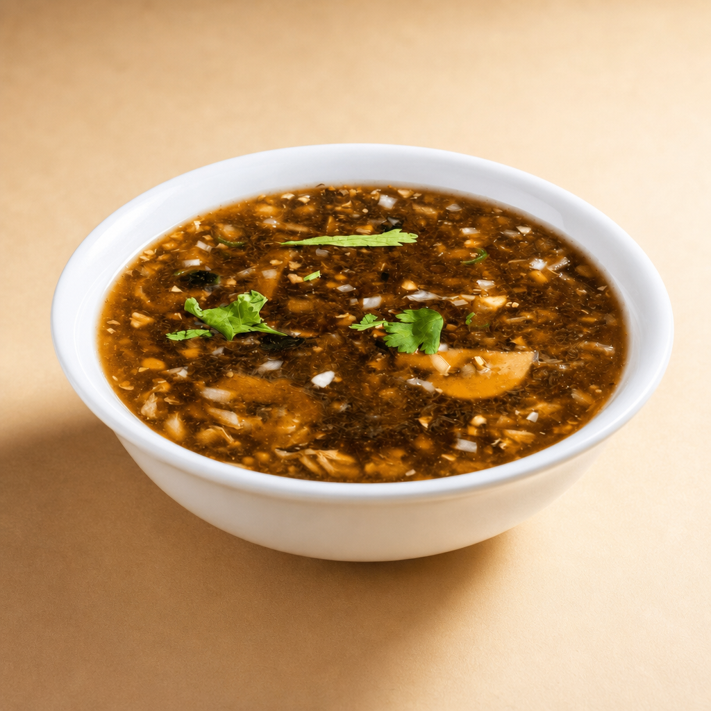 Chicken Manchow Soup.