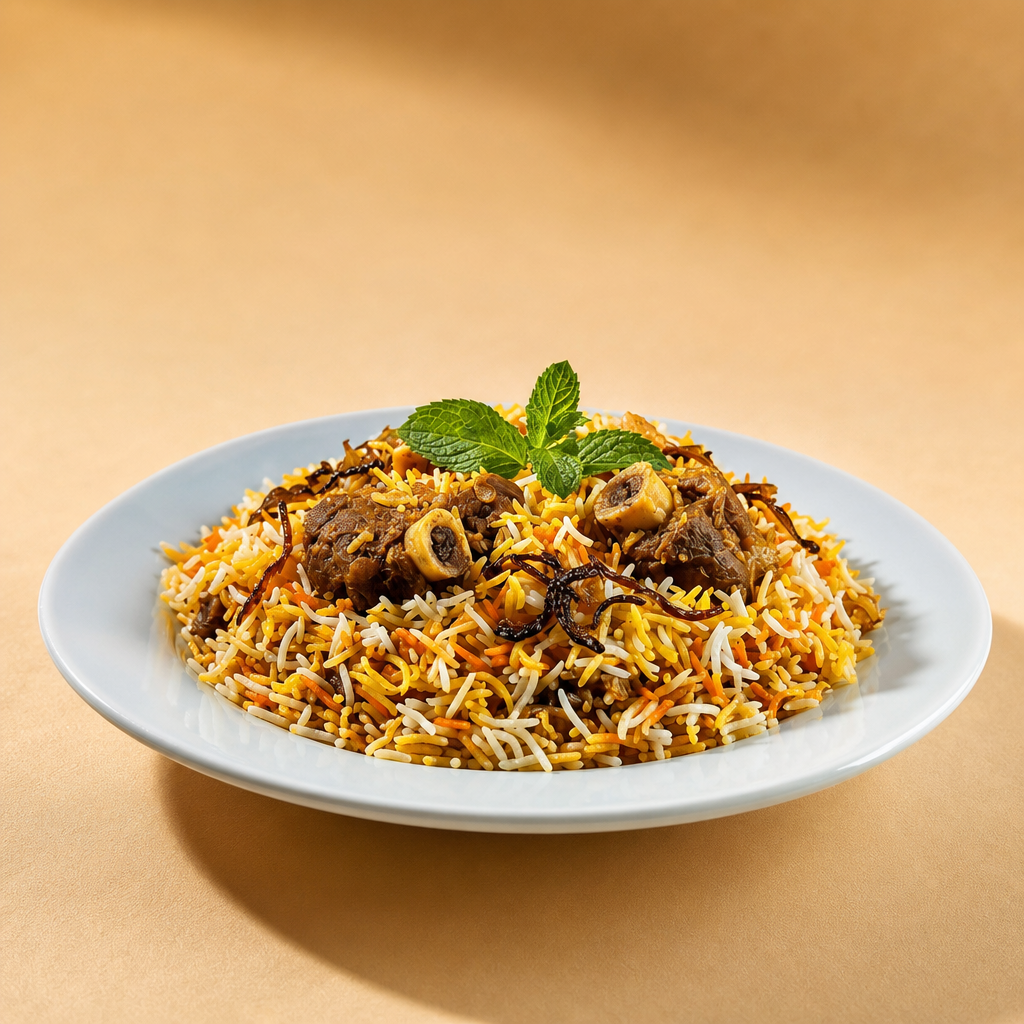 Lamb Biryani.