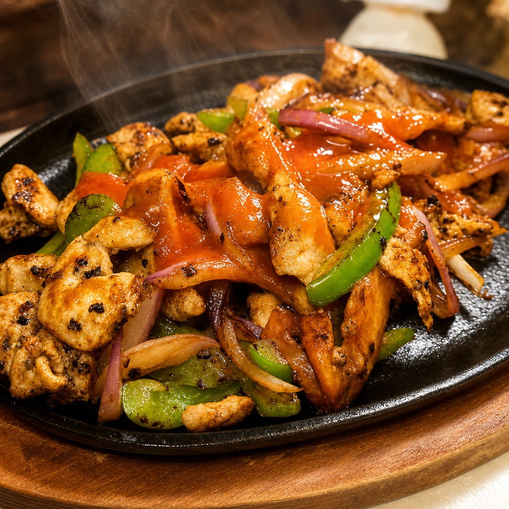Grilled Fajitas- Chicken for 2