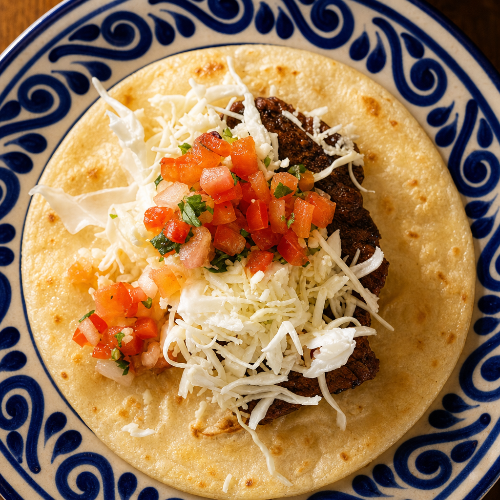 Aguacate Con Queso Taco.