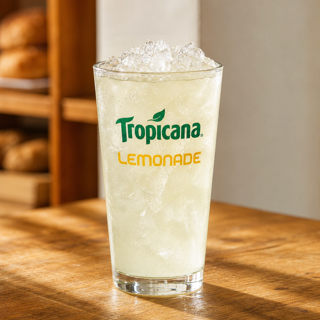 Tropicana Lemonade.