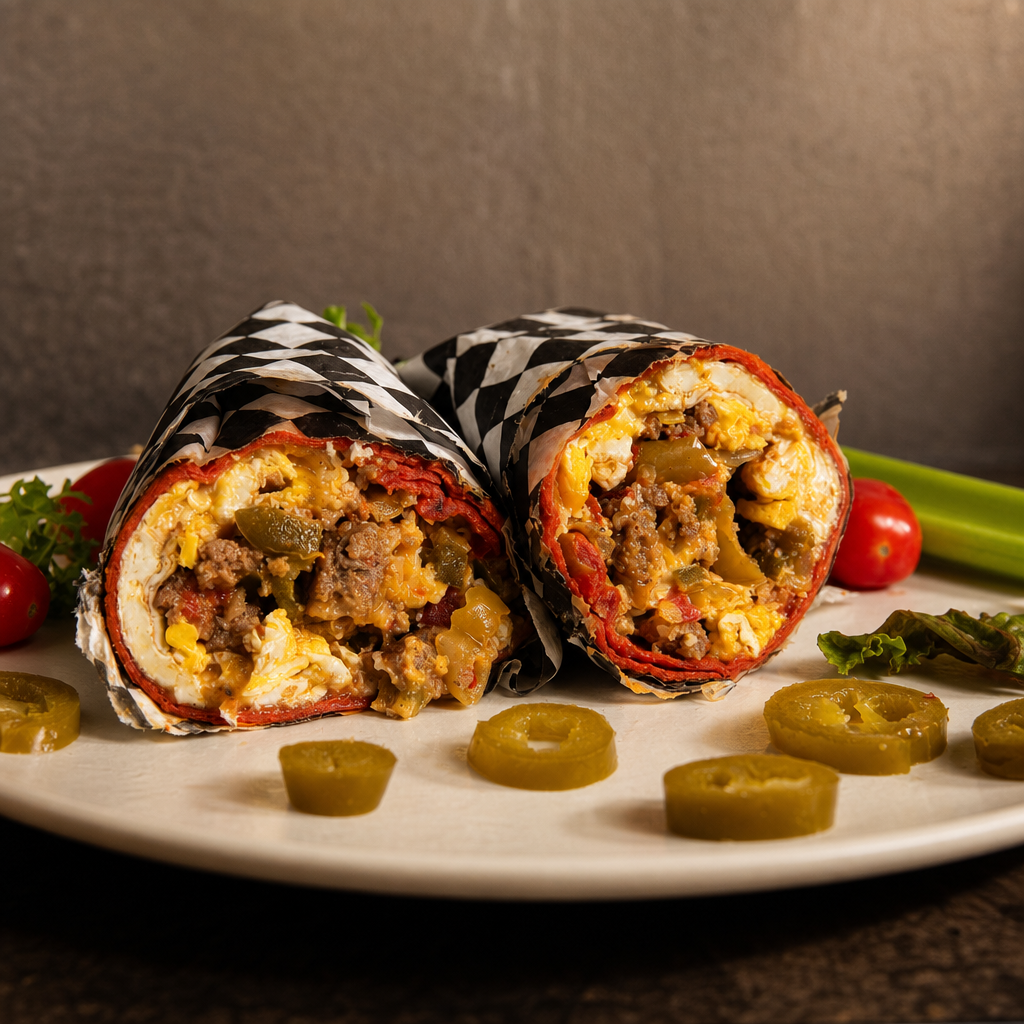 Kay's 3 Alarm Burrito