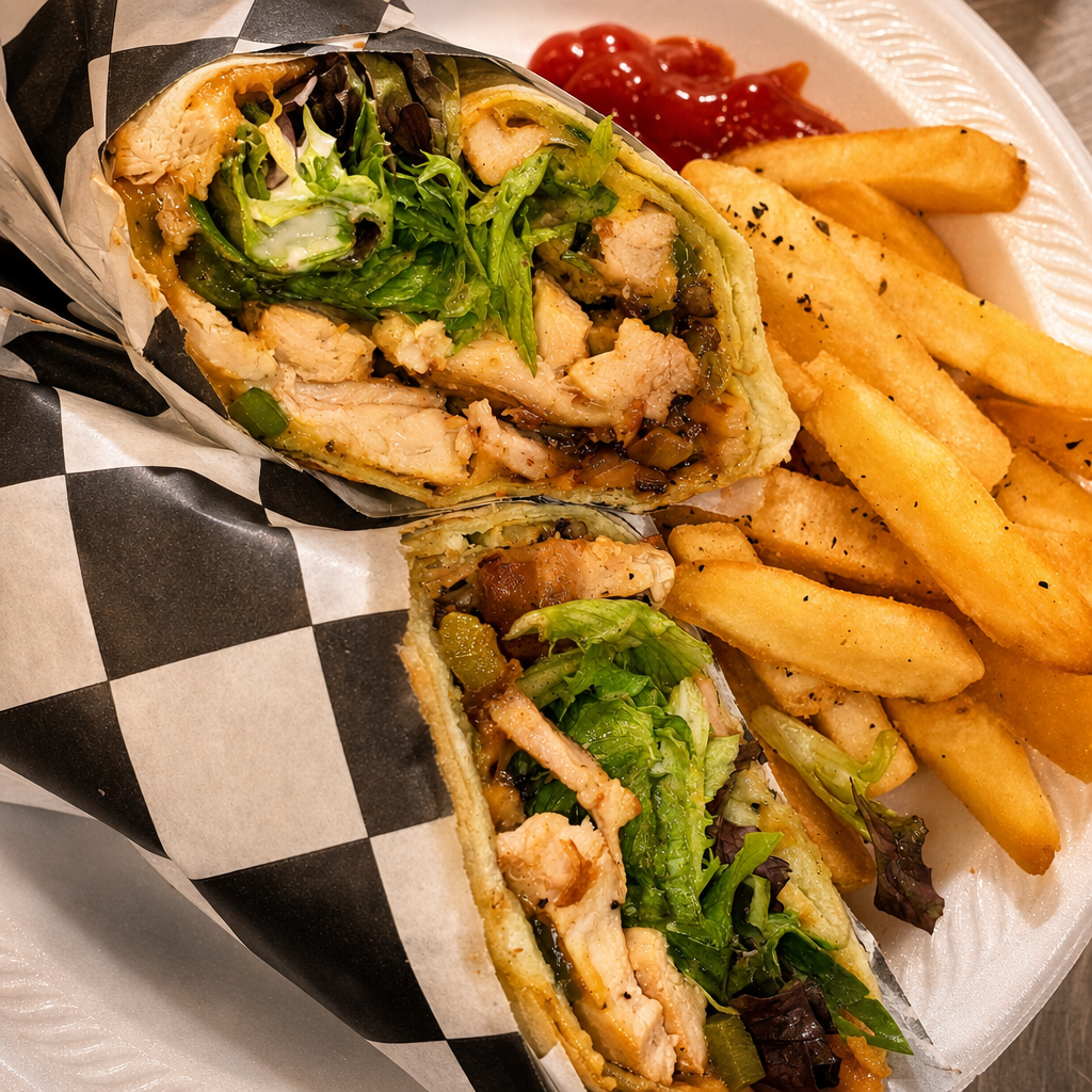 Clarence's Grilled Chicken Wrap