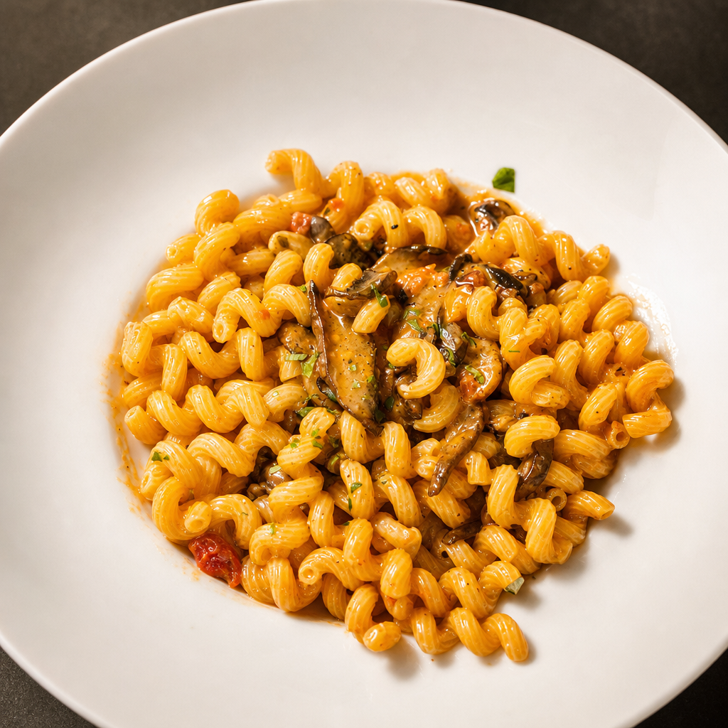Cavatappi Fungi.