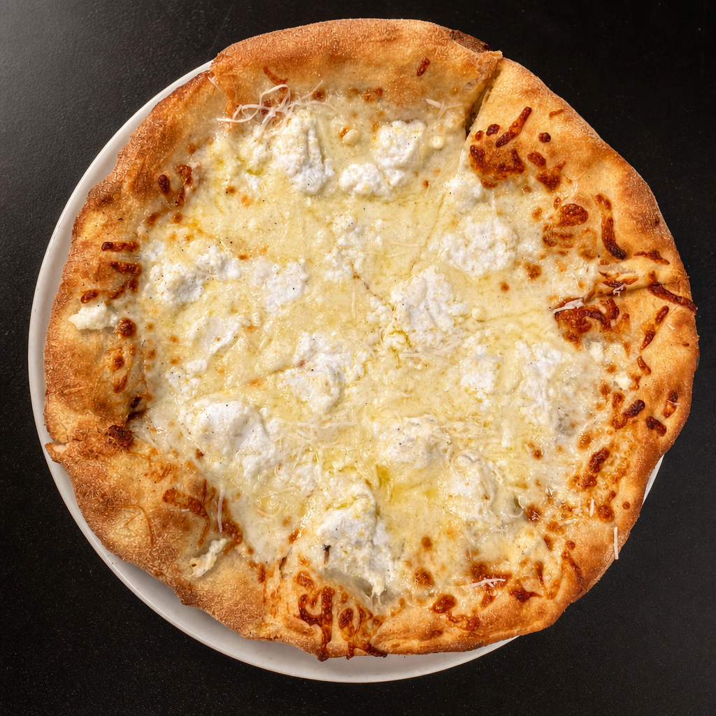 Truffle Bianca Pizza.