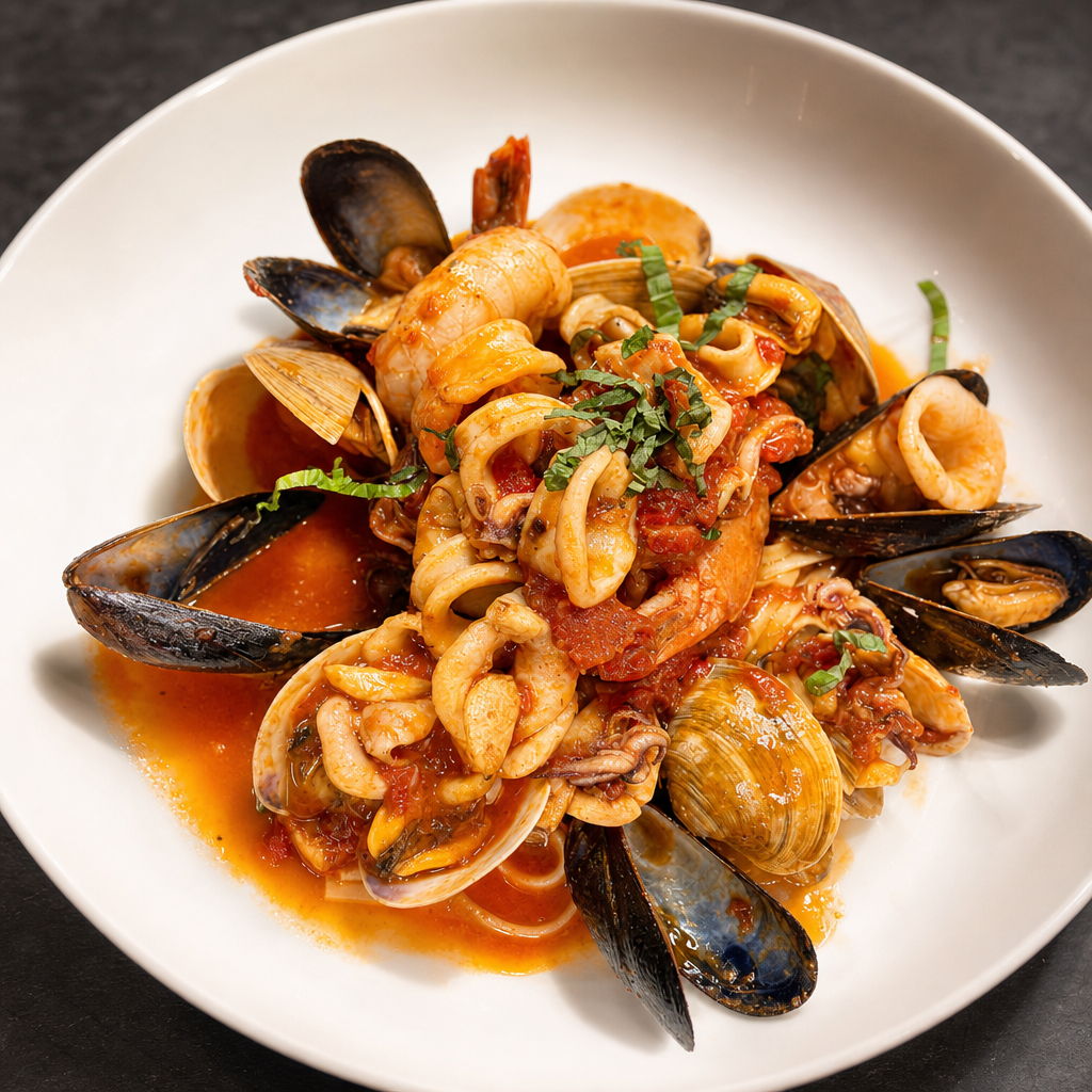 Linguine Pescatore.