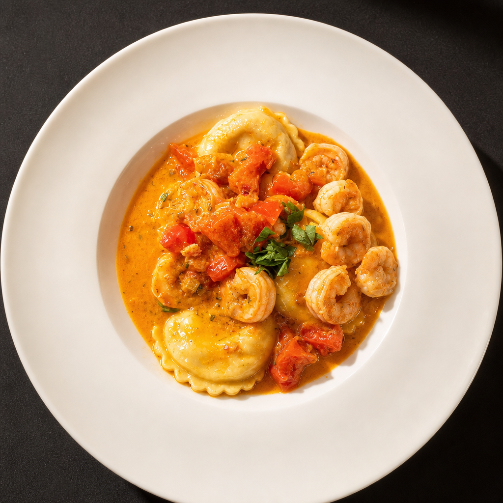 Lobster Ravioli.