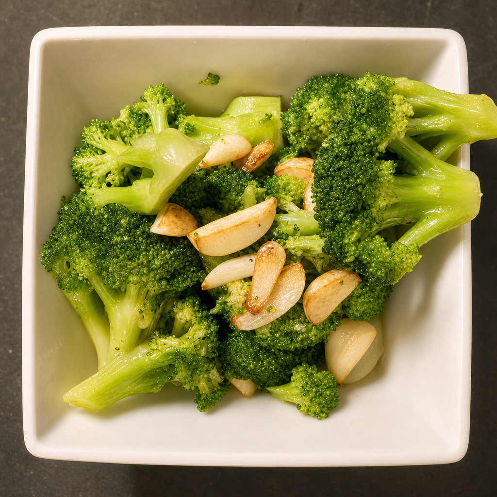 Broccoli Steamed.