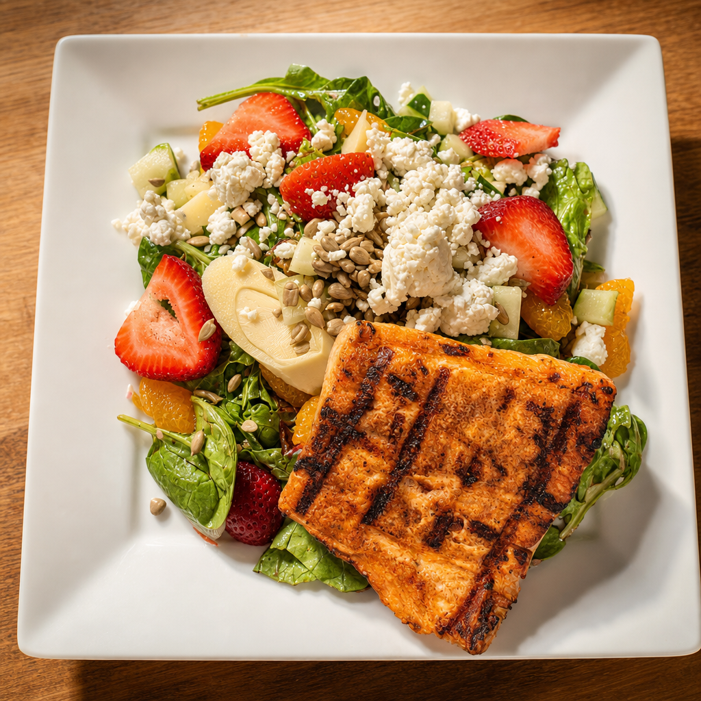 Salmon Fresca.