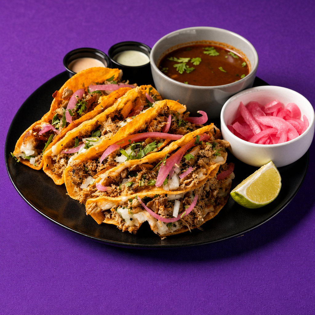 Chicken Birria Tacos