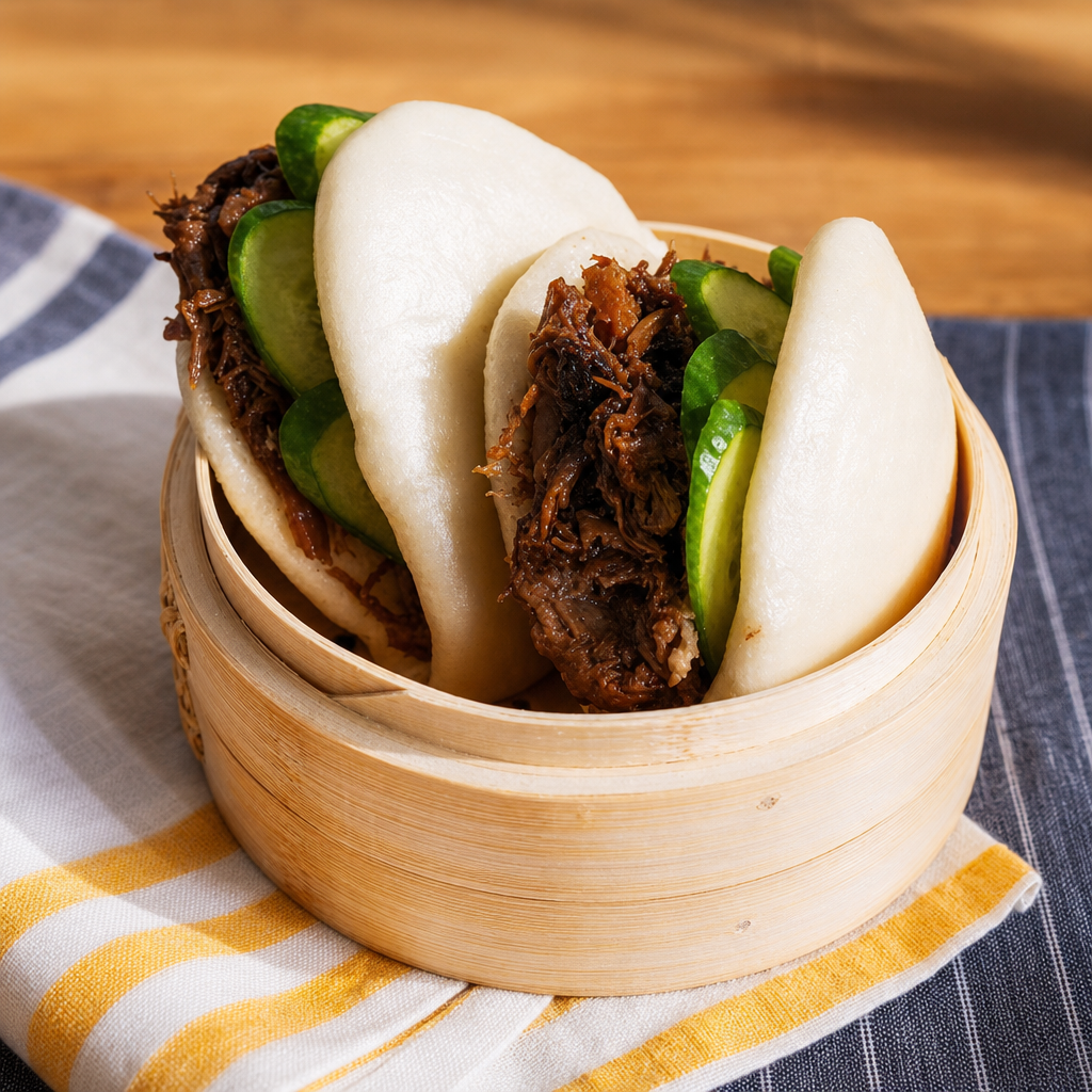 Pulled Pork Bao.