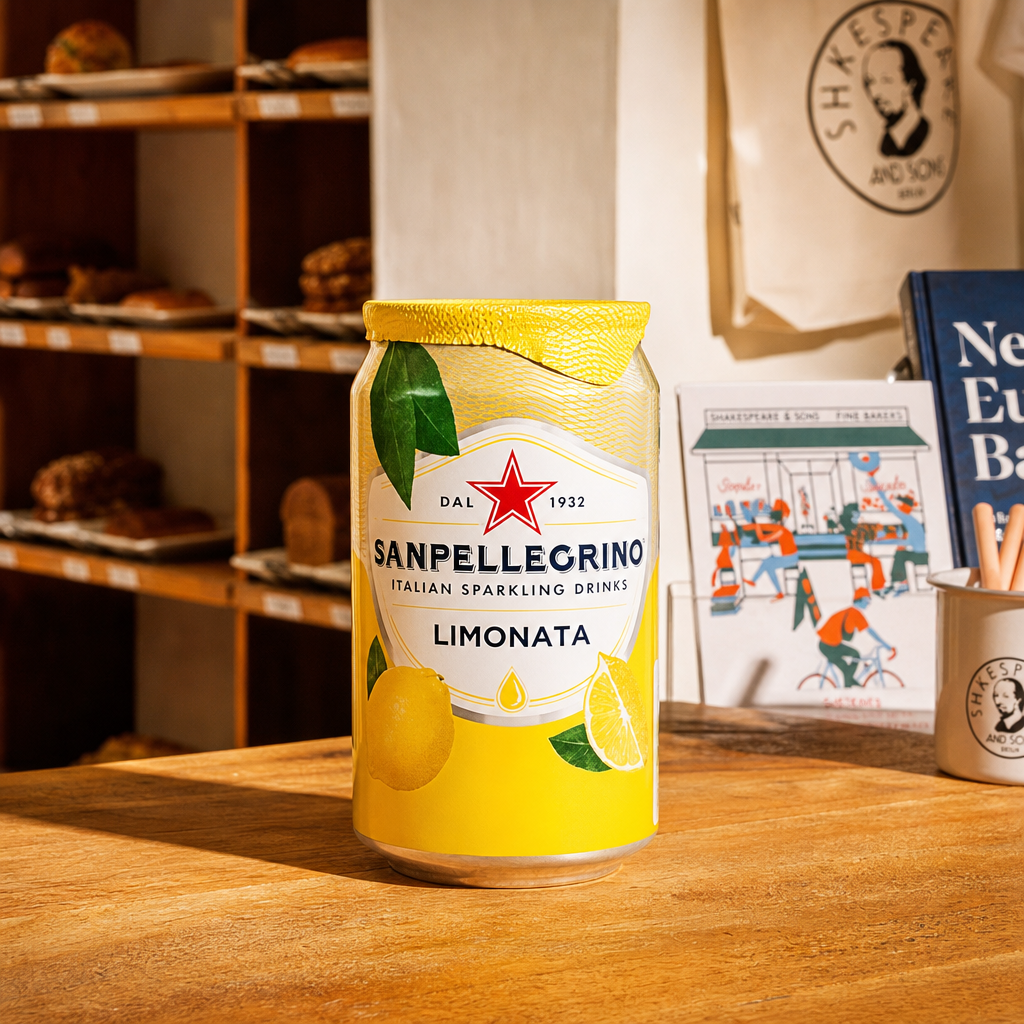 San Pellegrino Lemon Soda.