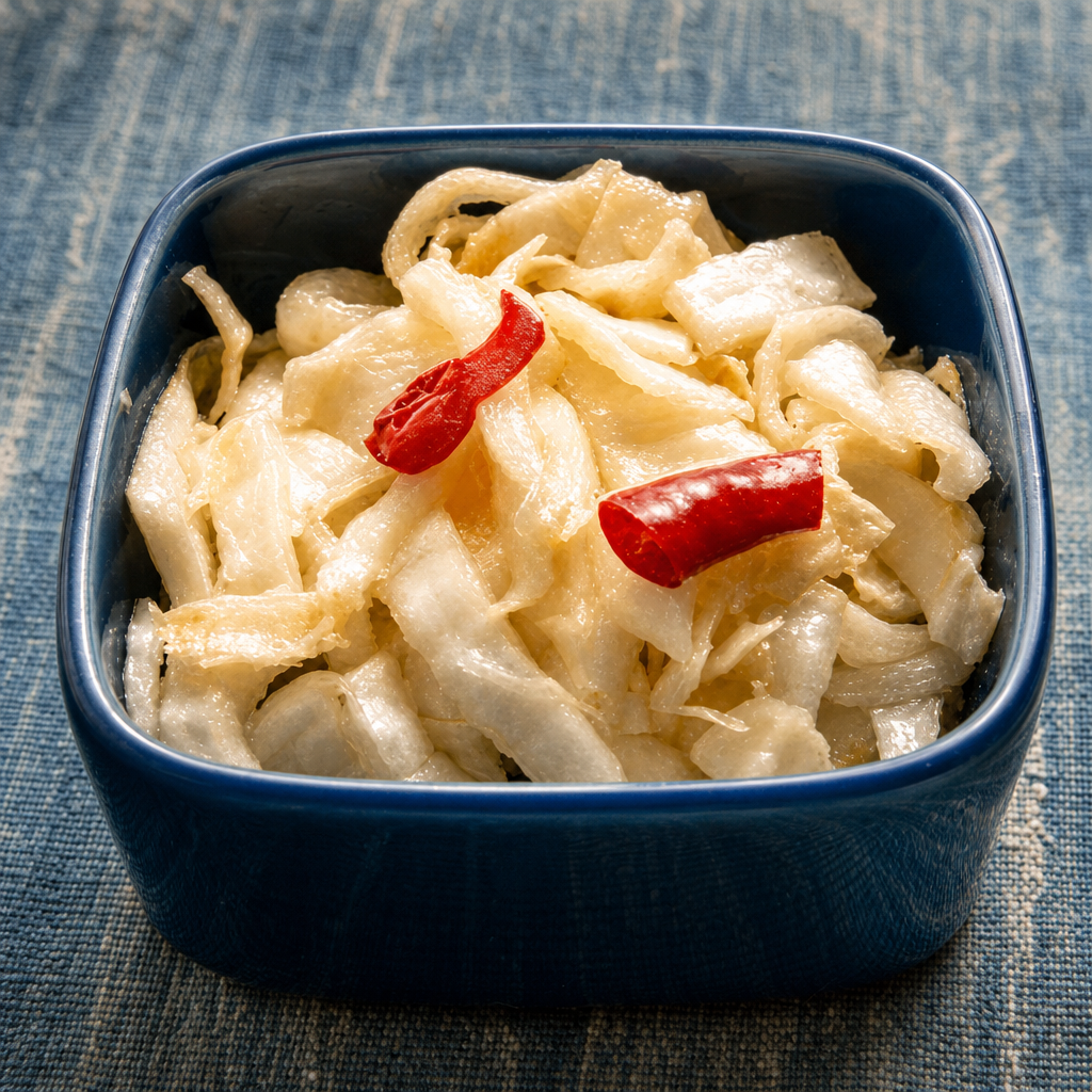 Pickled Napa Cabbage (Vegan).