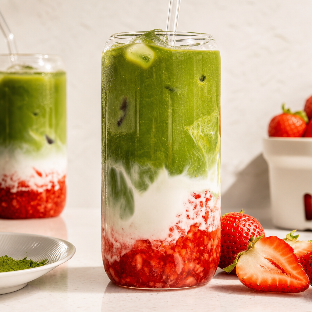 Strawberry Matcha