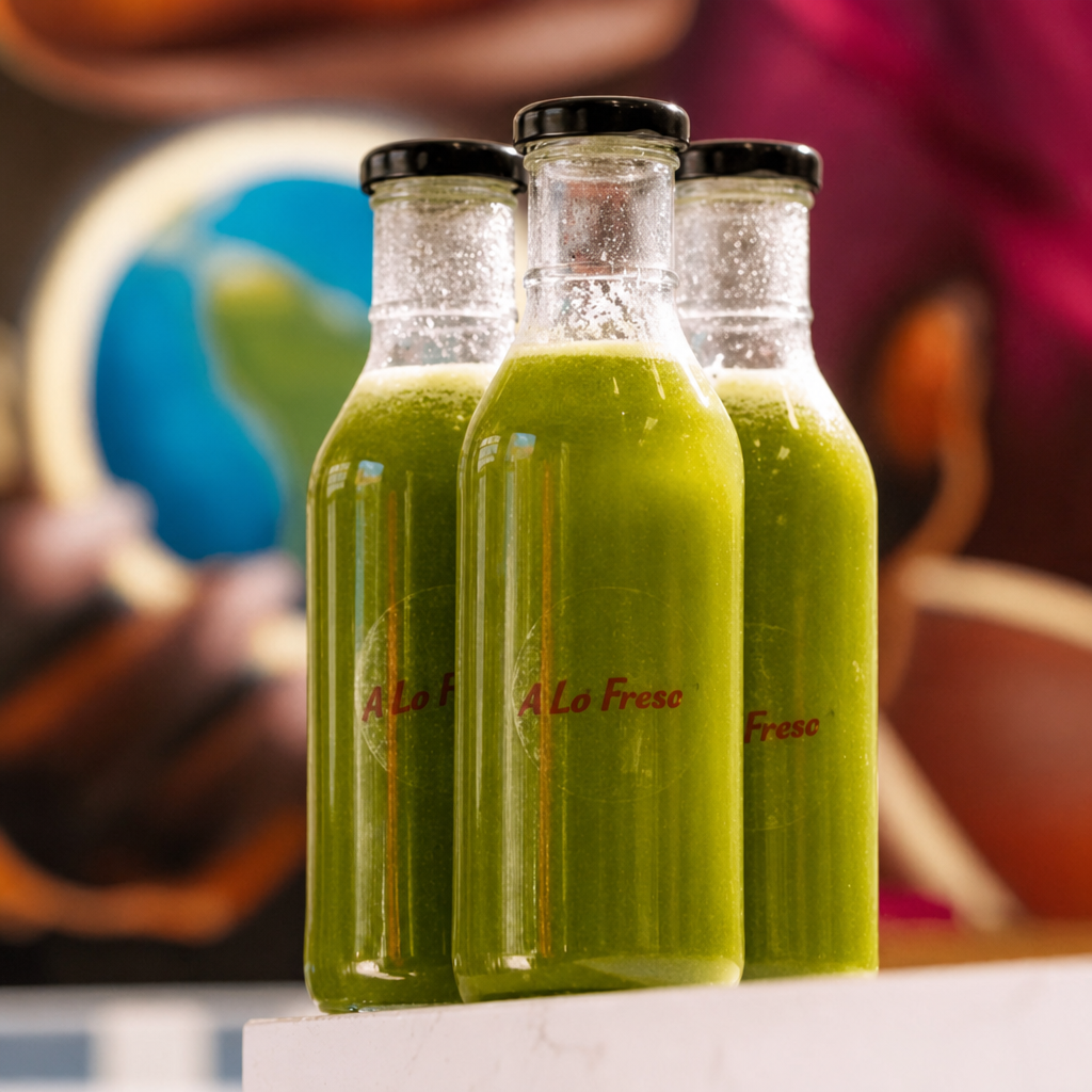 Green Goddess Cold Pressed.