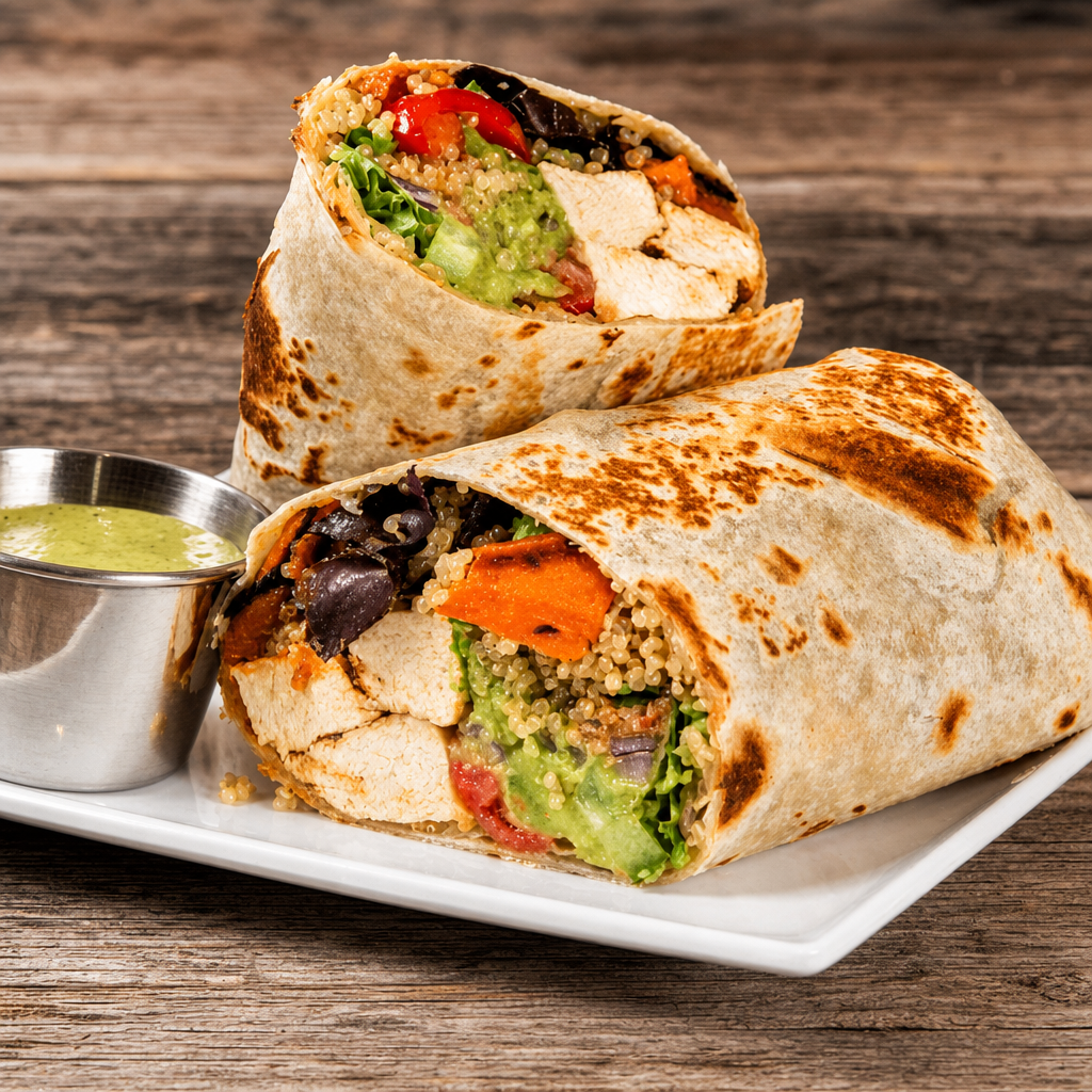 Vegan Buddha Wrap.