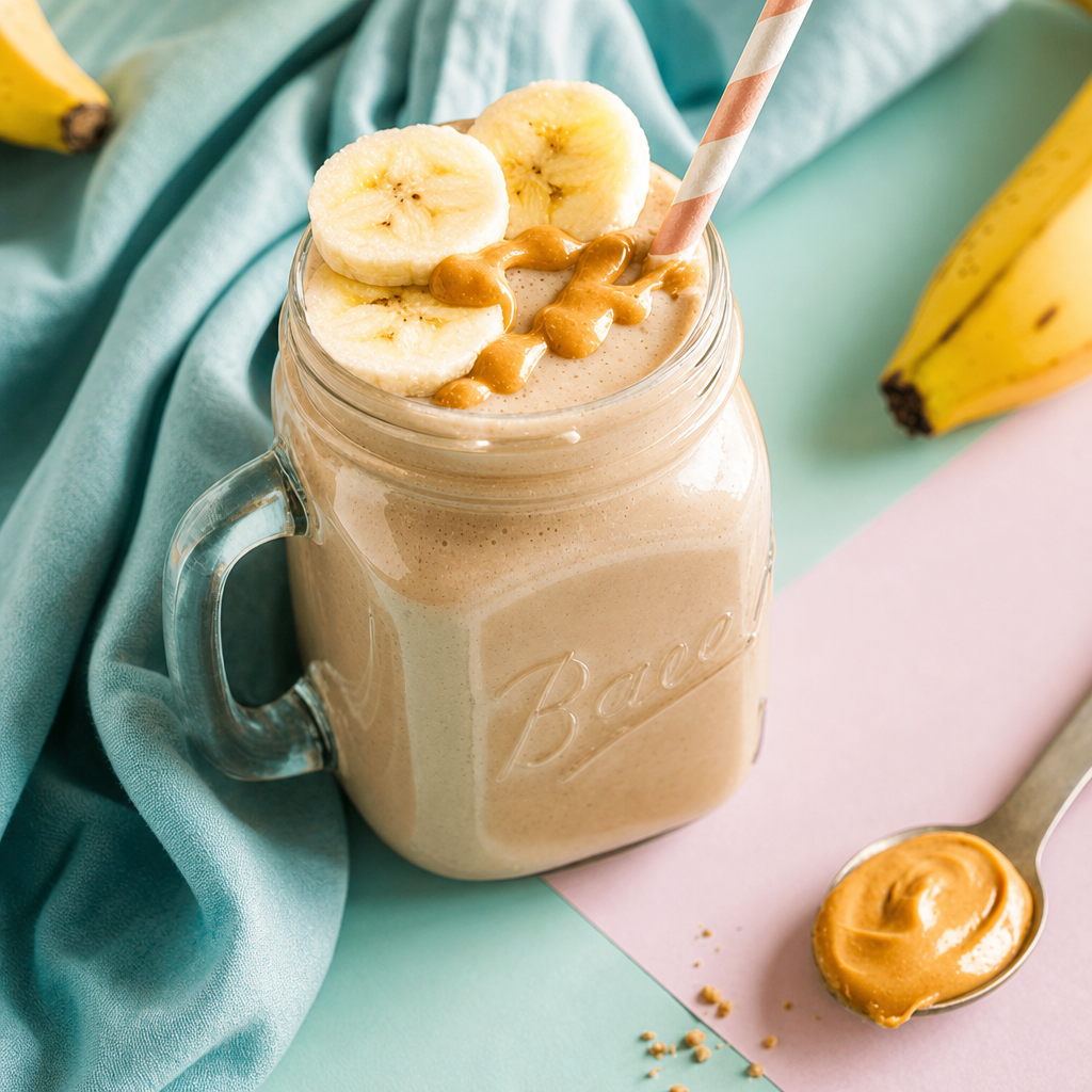 Peanut Butter Smoothie.