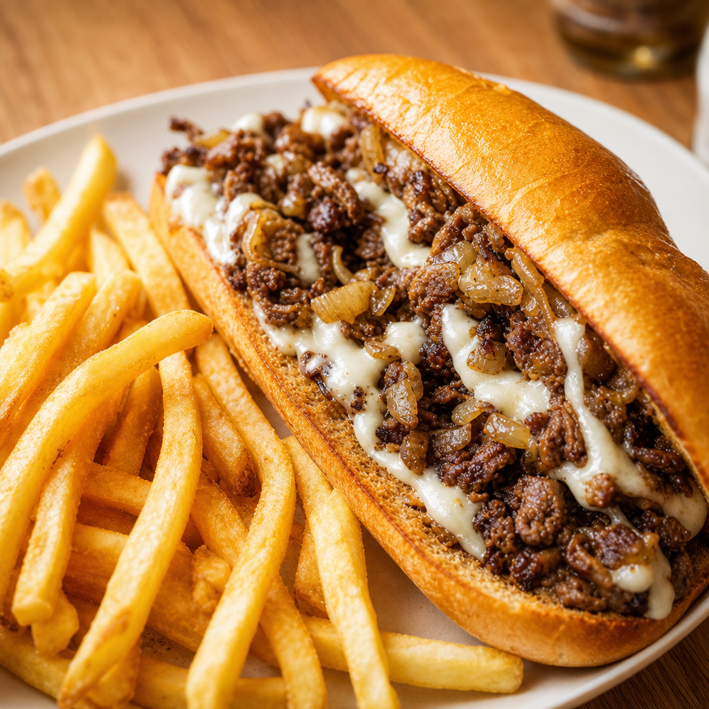 Philly Cheesesteak Sandwich