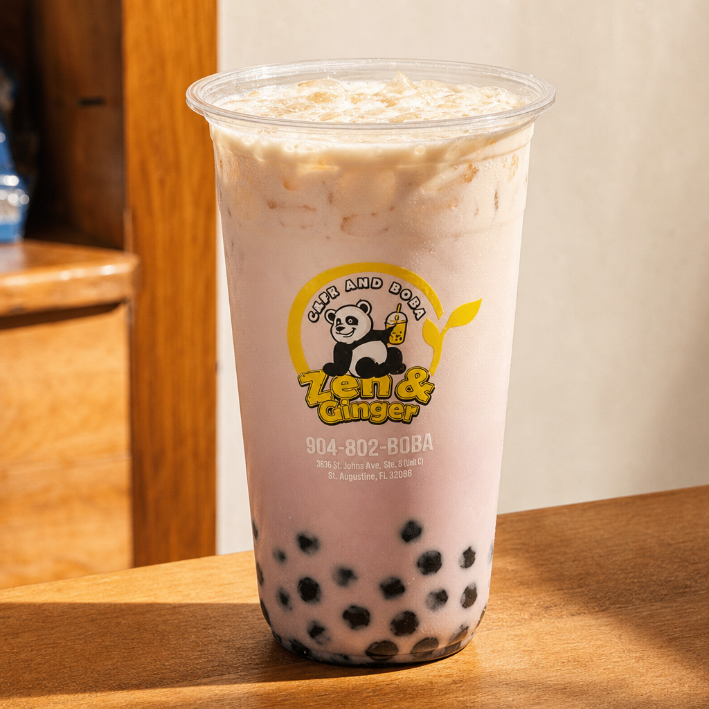 Taro Milk Tea.