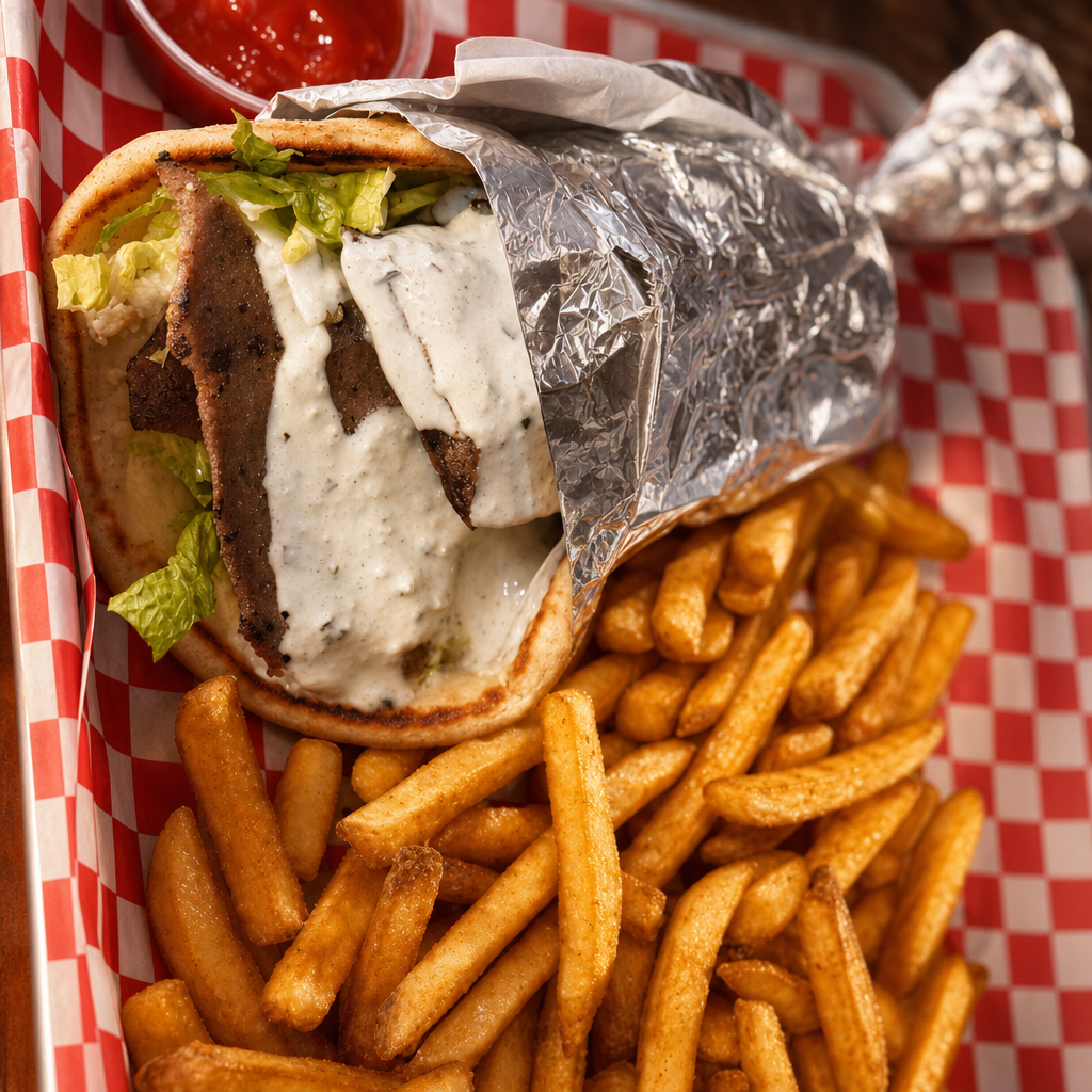 Beef & Lamb Gyro Wrap