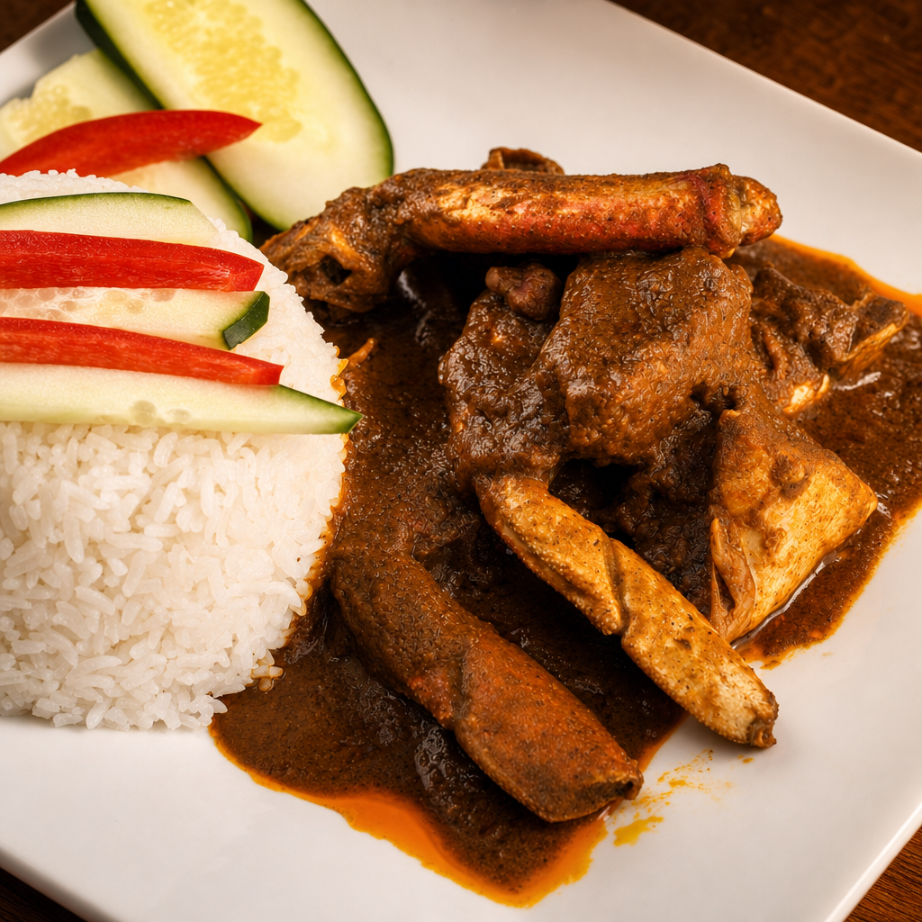 Palm Butter Served with Rice