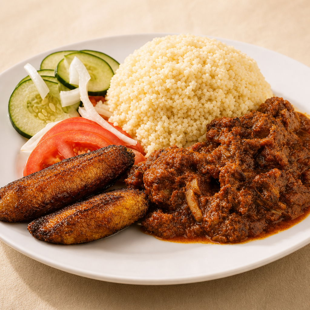 Attieke & Chicken