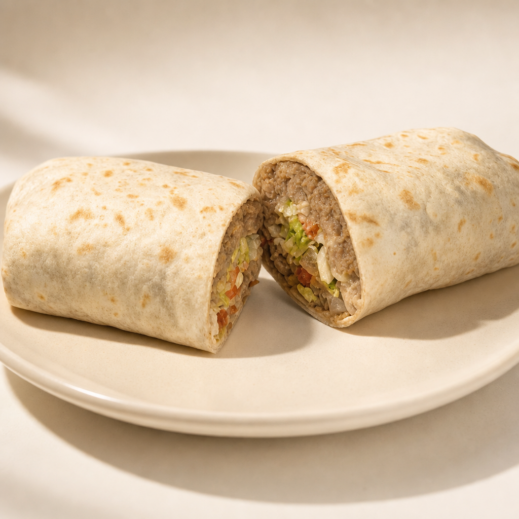 Steak burrito