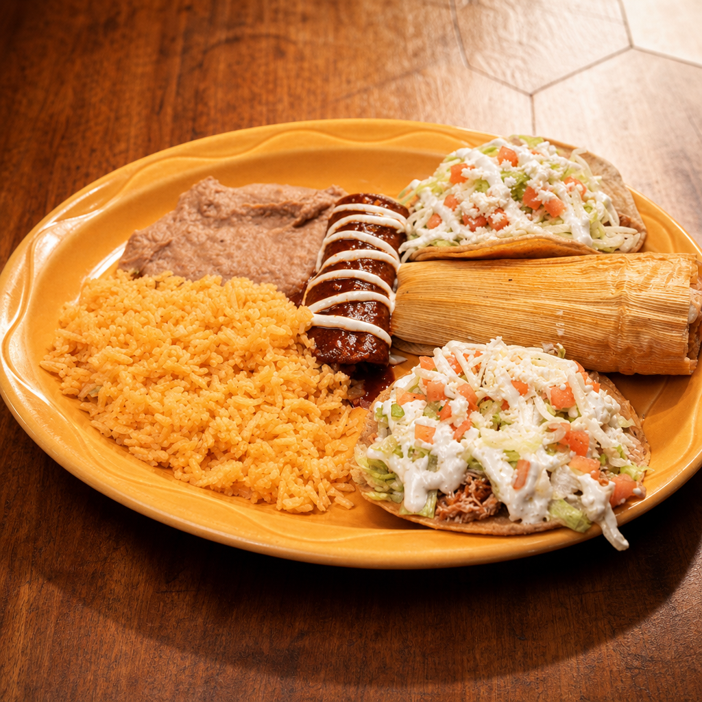 La Playita combo plate