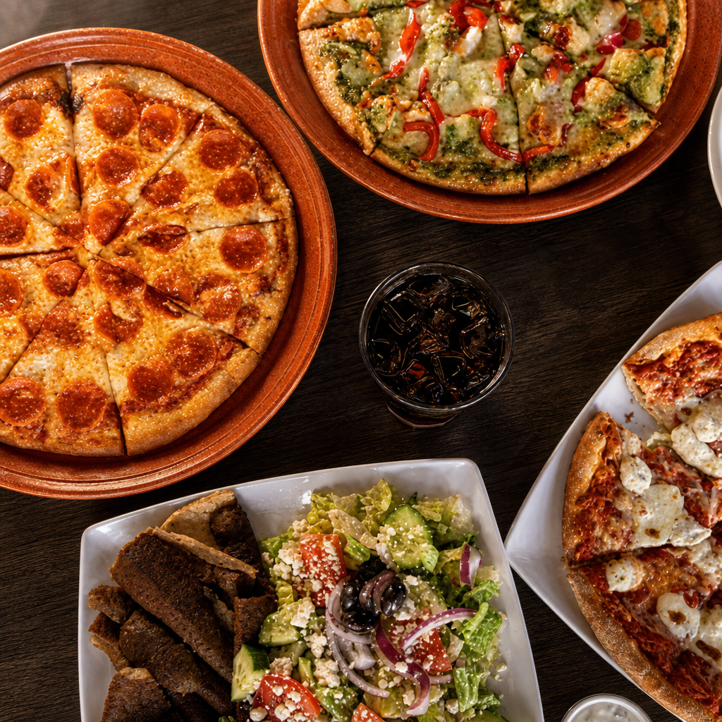 16-inch Topping Specialty Pizzas.