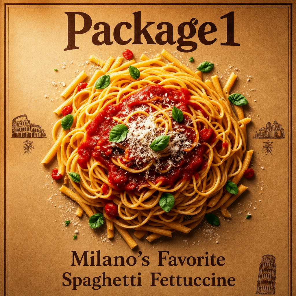 Package 1 Milano's Favorite.