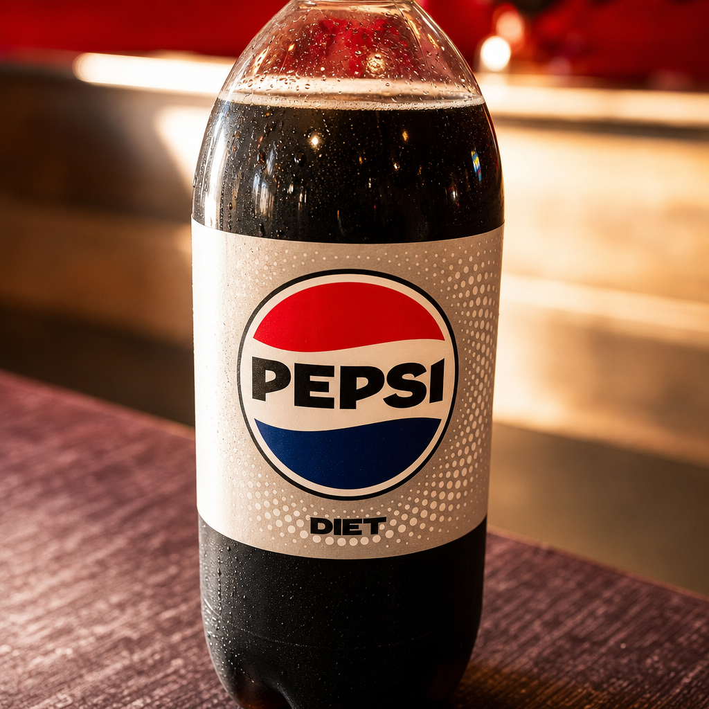2 liter diet pepsi.
