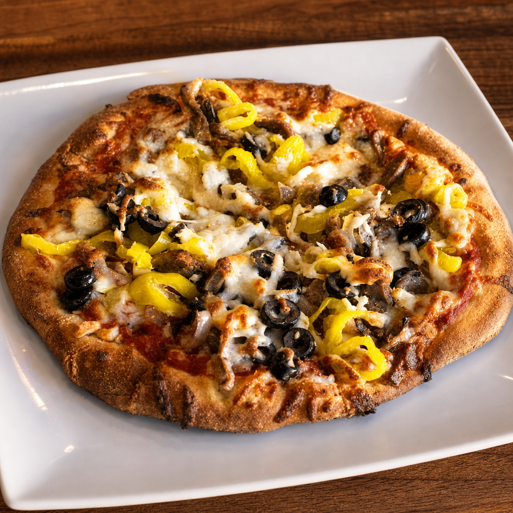 Greek Gyro Pizza