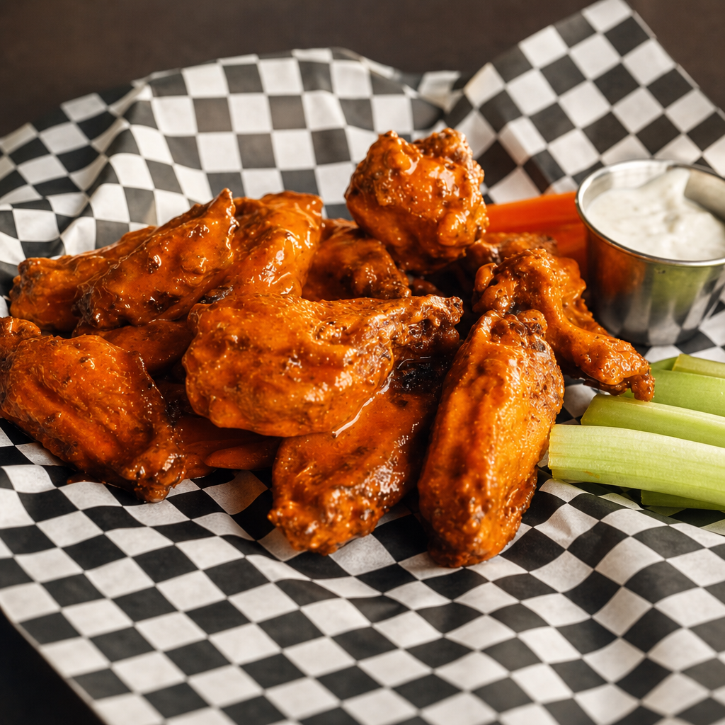 Wings: Bone in.