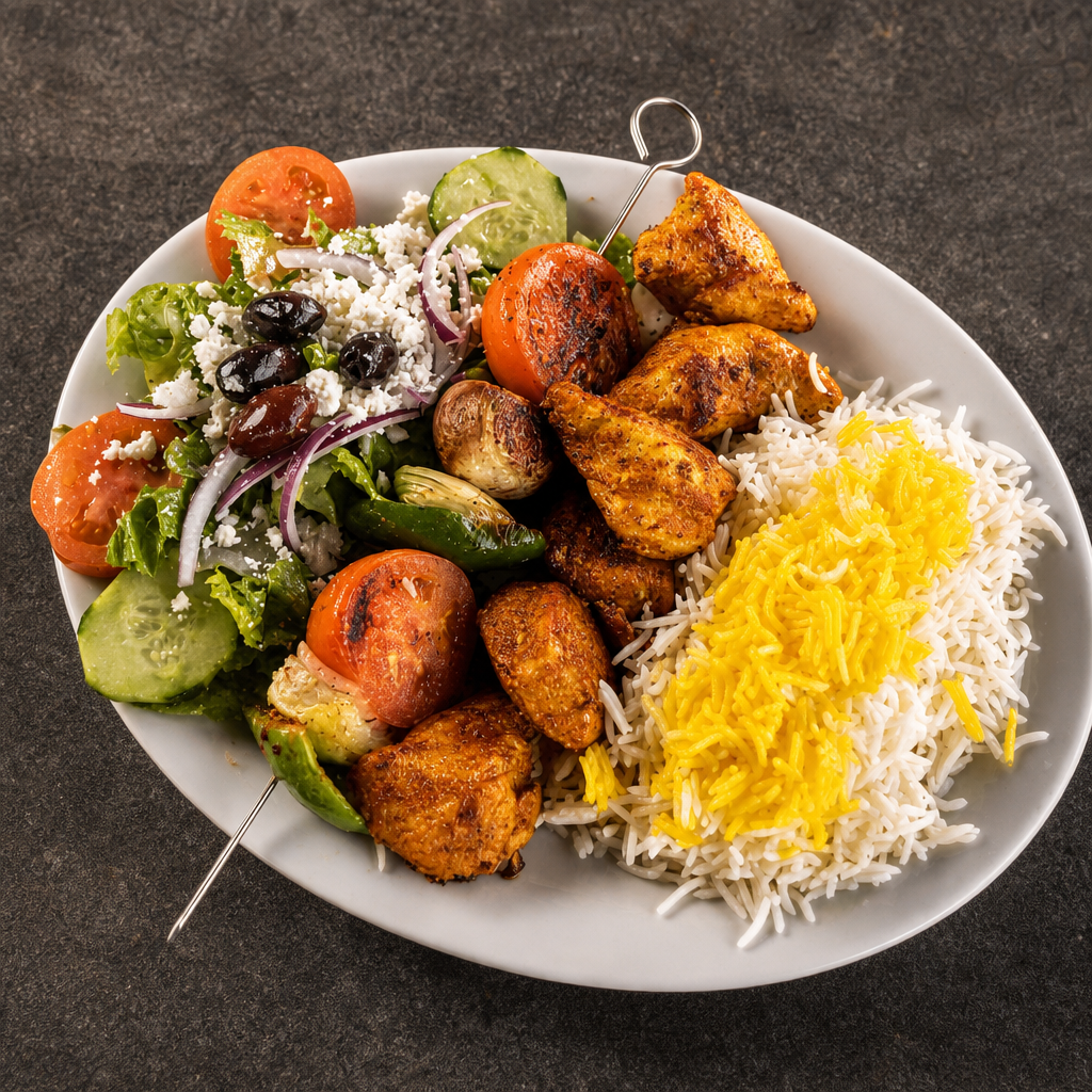 Chicken Shish Kabob.