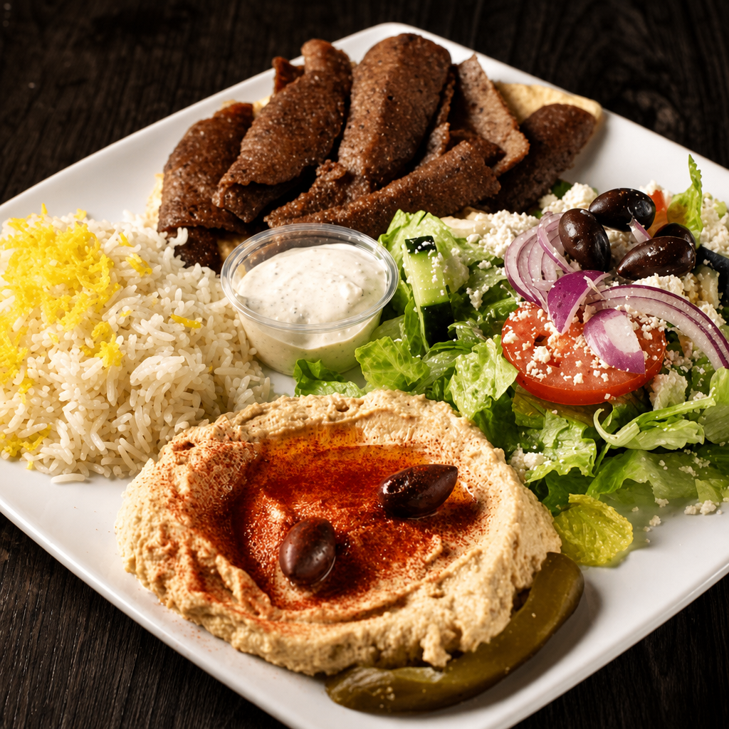 Gyro Platter.