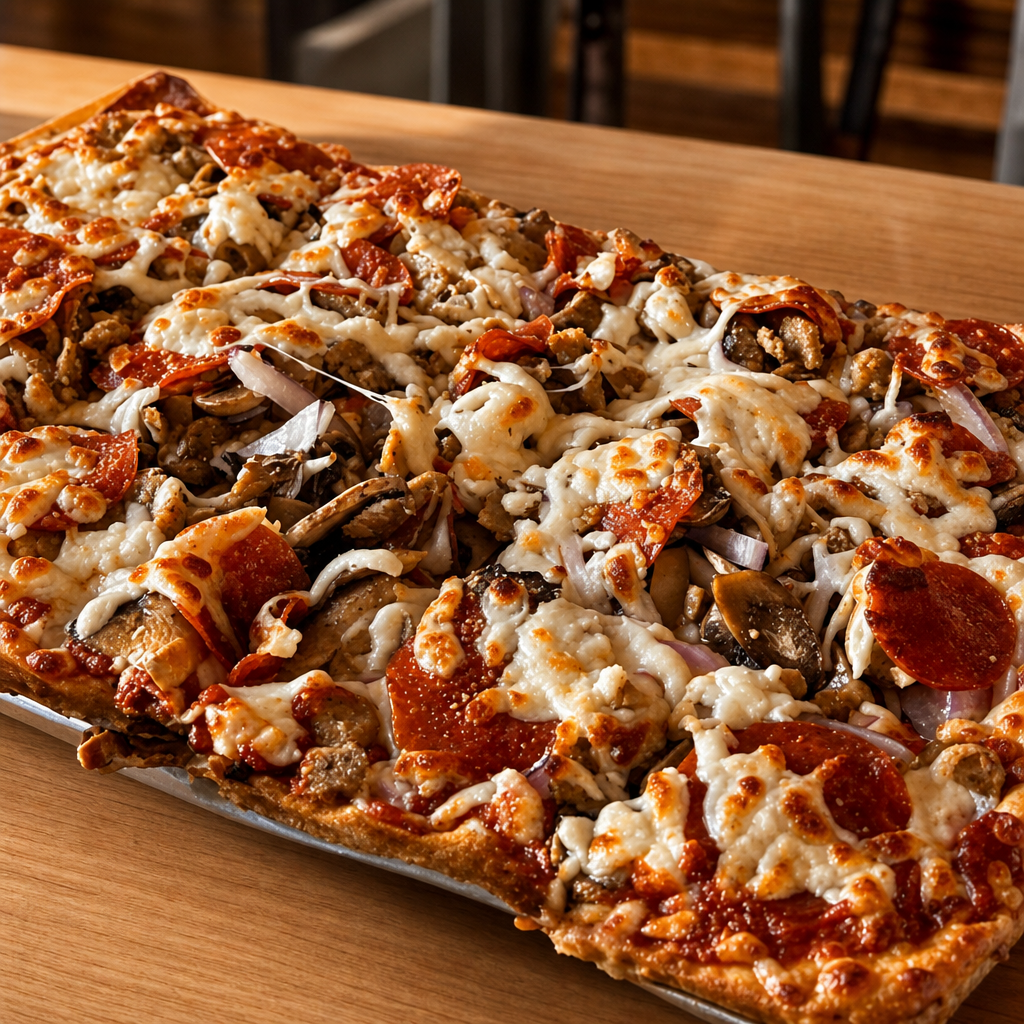 Lavash Pizzas.