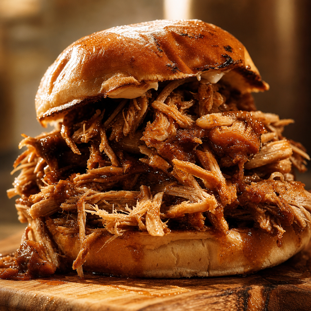 Pulled Pork Sandwich.