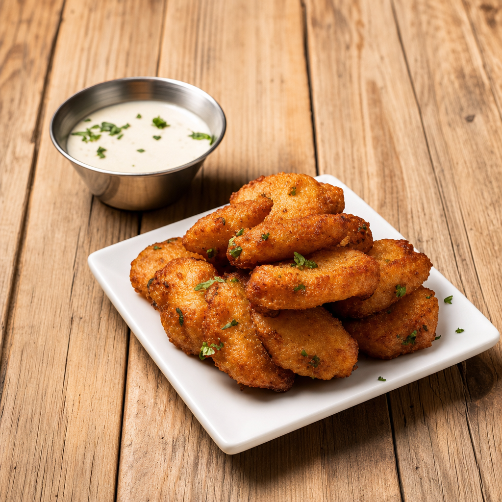Fried Pickle Chips.