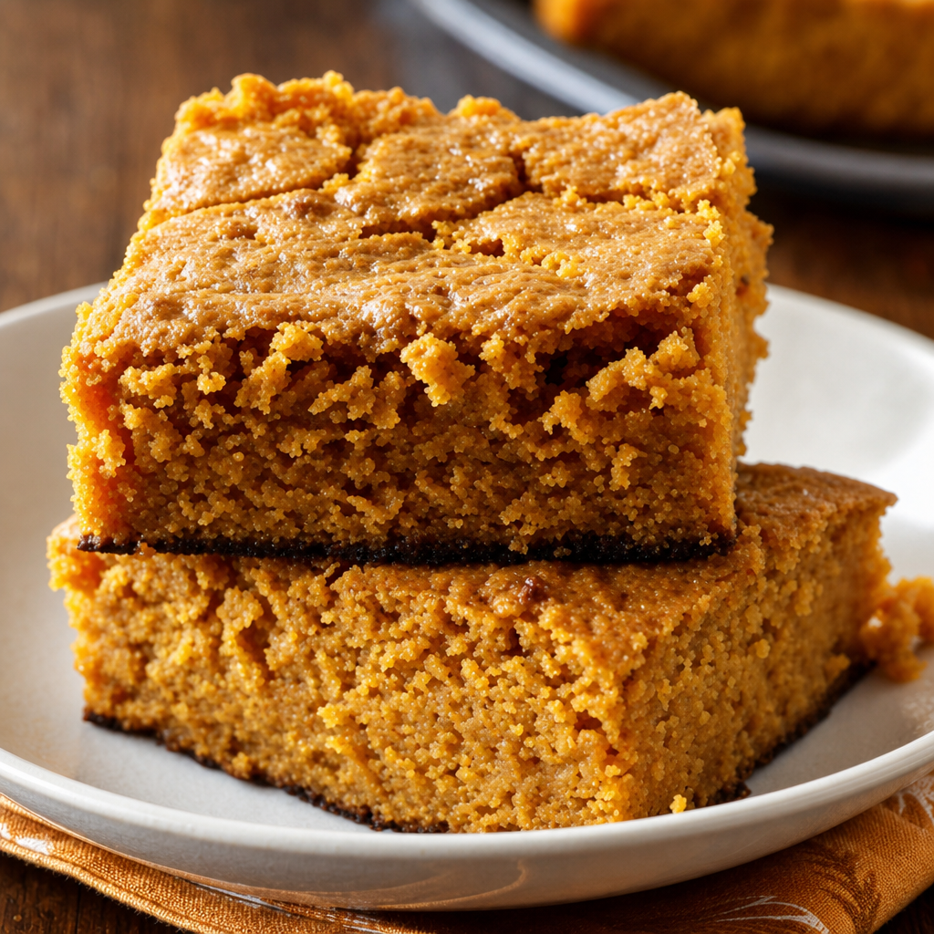 Sweet Potato Cornbread.