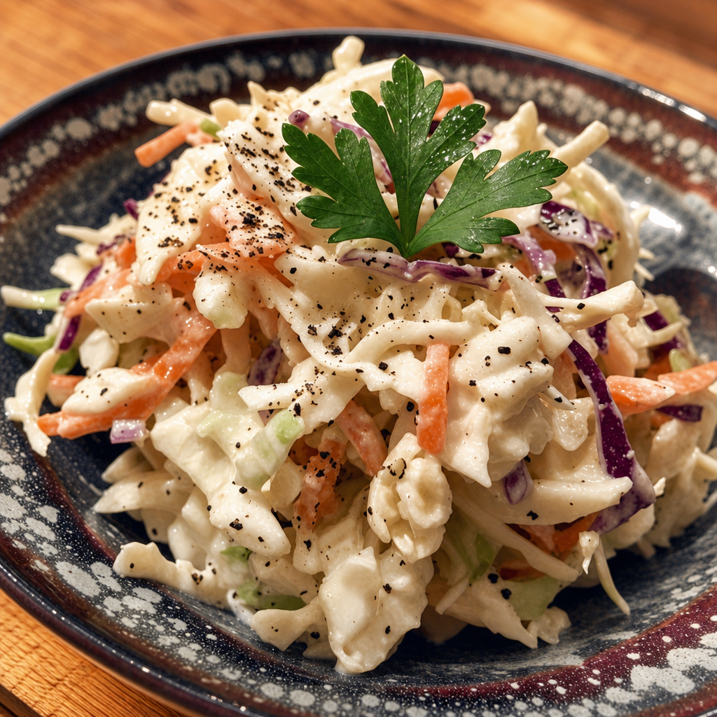 Jalapeno Coleslaw.
