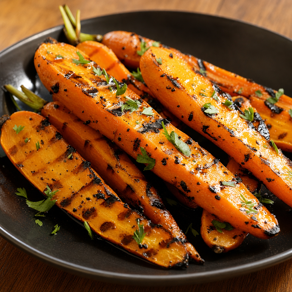 Grilled Carrots.