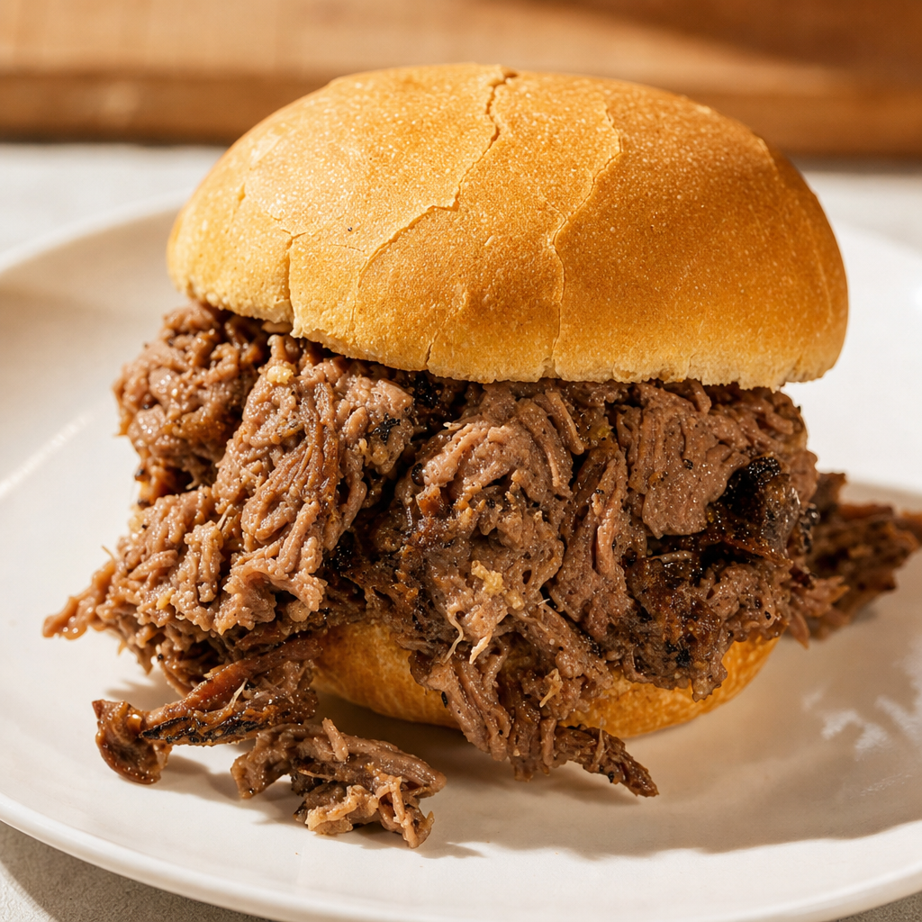 Brisket Sandwich.