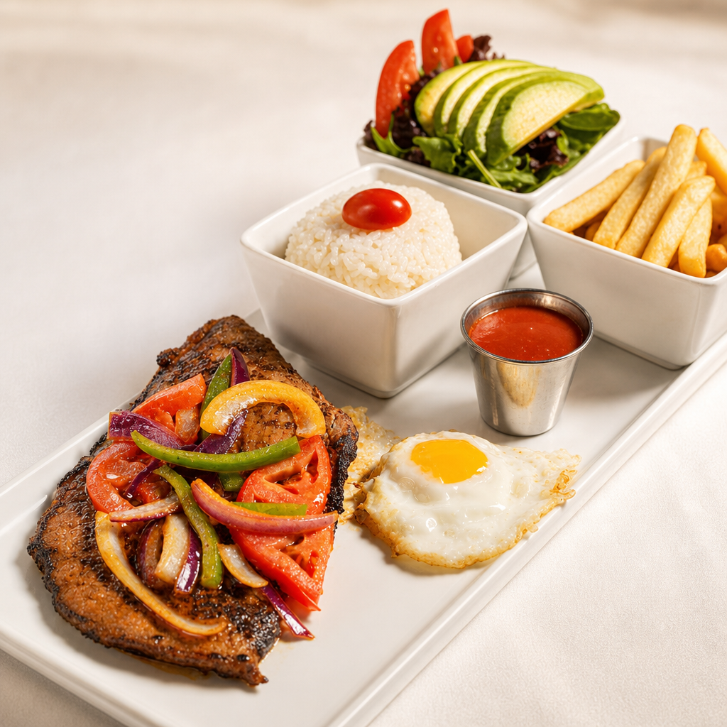 Beefsteak in a Creole Sauce / Churrasco