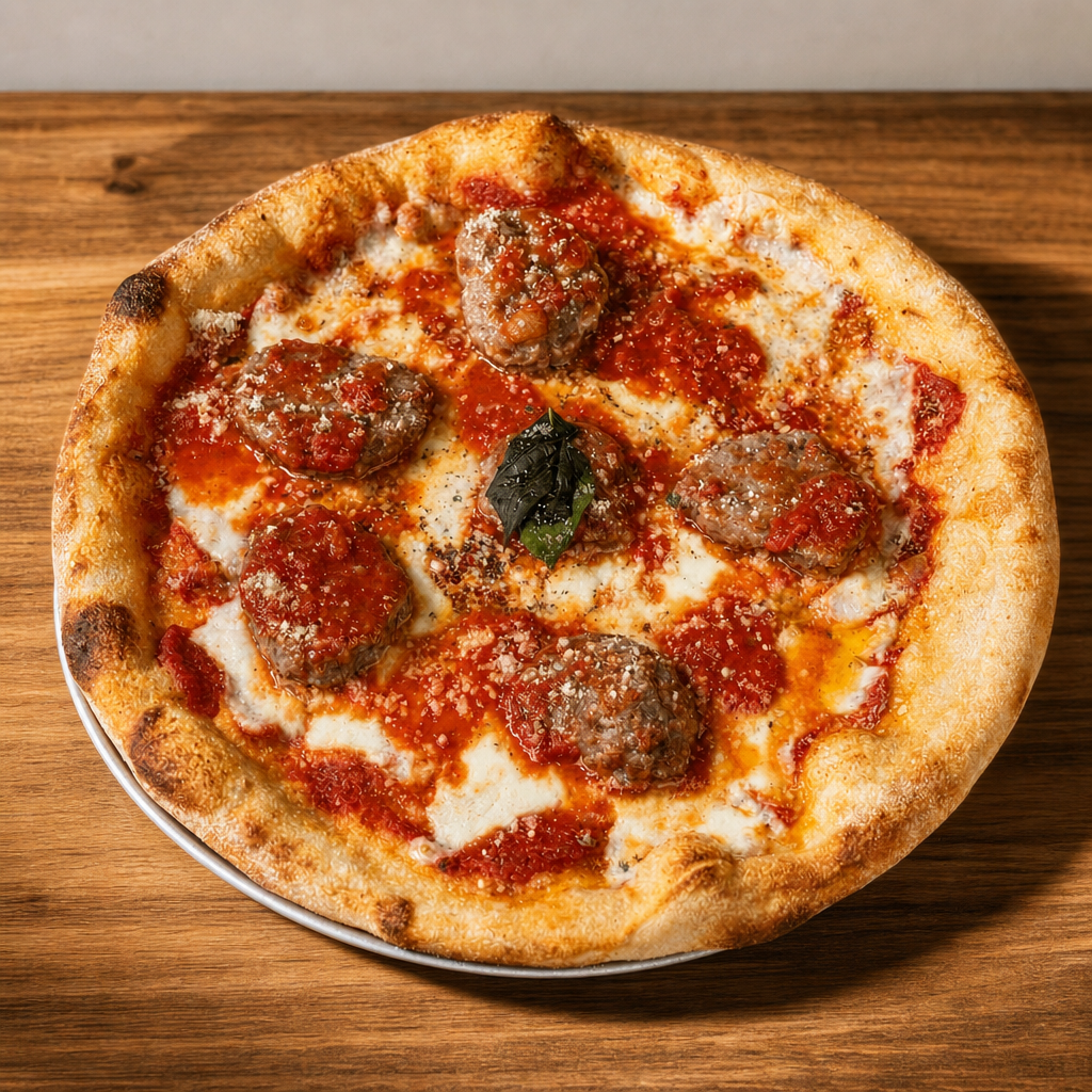 Meatball Pizzette