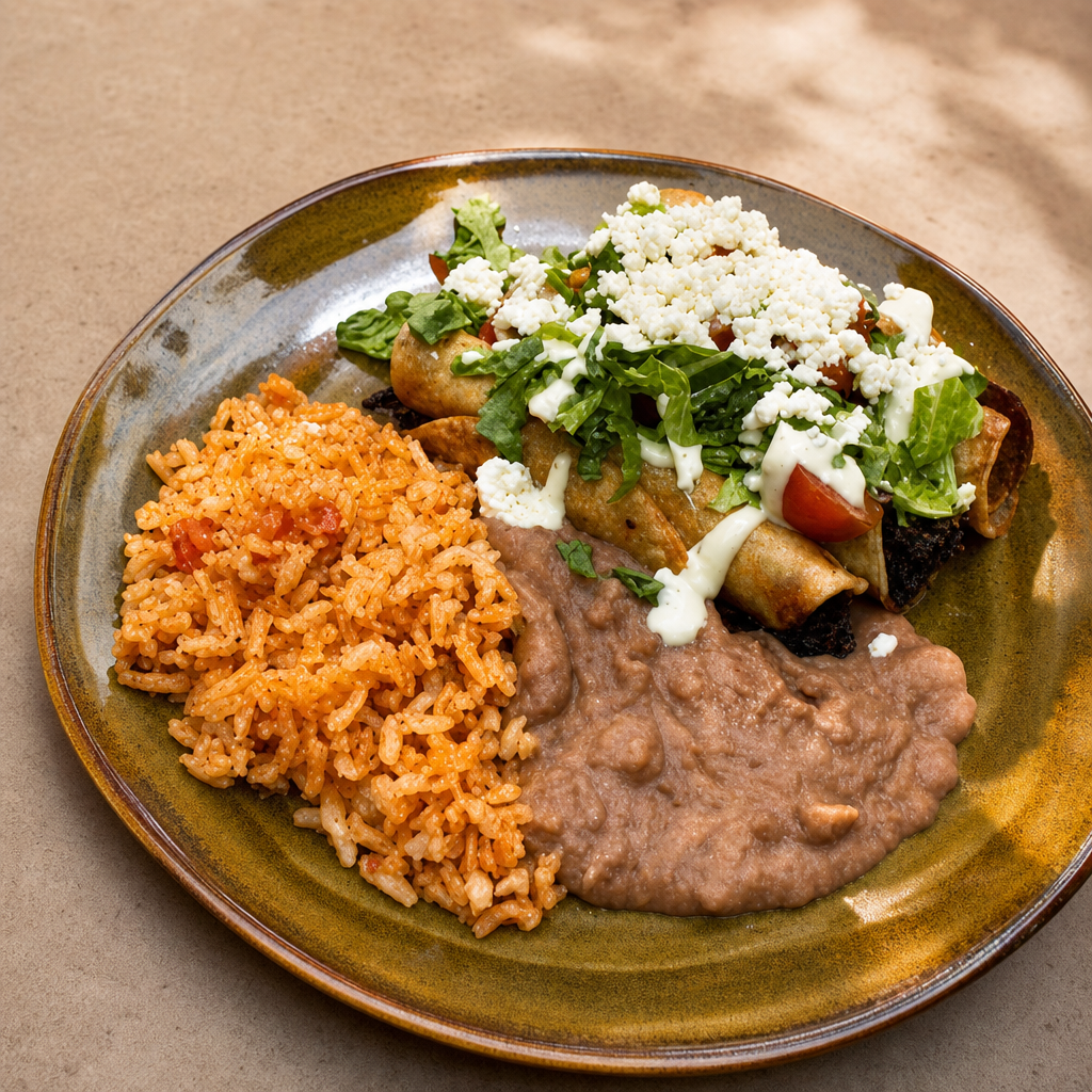 Chicken Tinga Taquitos