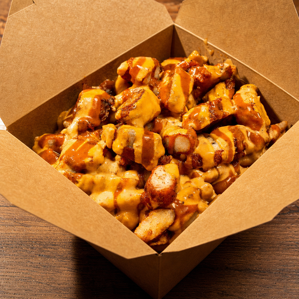 🔥 Chicken Zinger Loaded Fries.