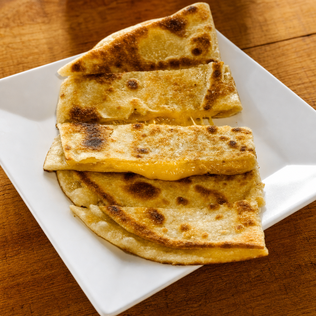 Cheese Paratha.