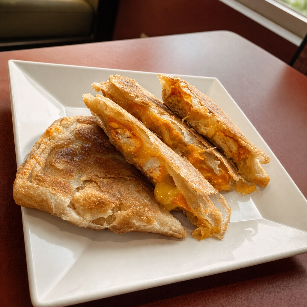 🔥 Chicken Cheese Paratha.
